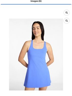 Avia Purple Strappy One-Piece Active Dress
